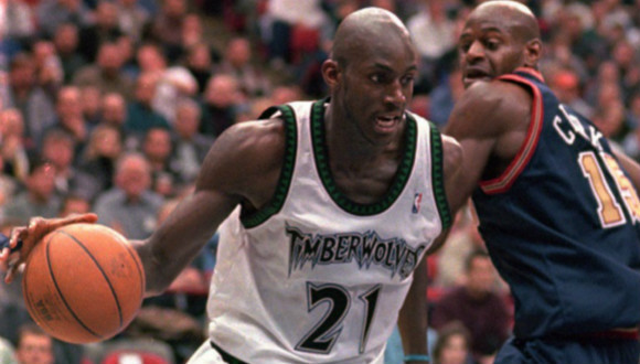 凯文·加内特,明尼苏达森林狼,NBA,狼王,卡尔特人