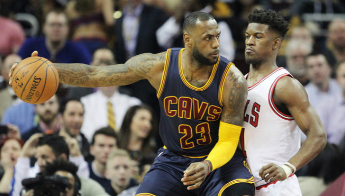 NBA季后赛,东部半决赛,芝加哥公牛,克里夫兰骑士,勒布朗·詹姆斯