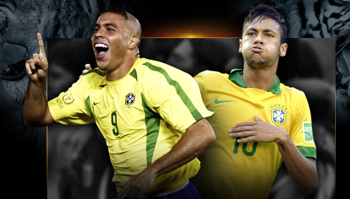 内马尔和罗纳尔多,两代巴西一哥都爱扑克