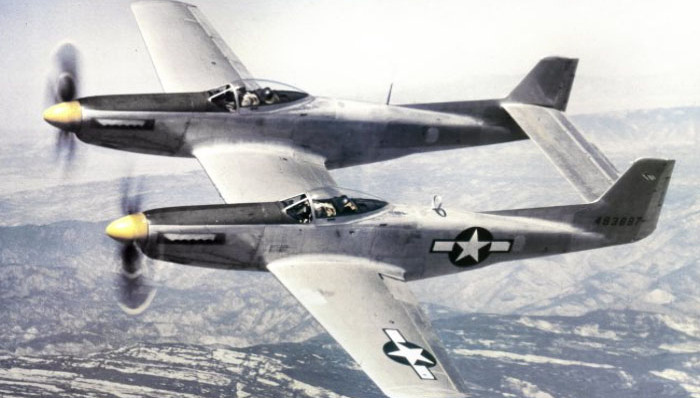 双野马,P82,二战