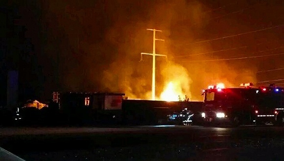 山东淄博润兴化工厂爆炸
