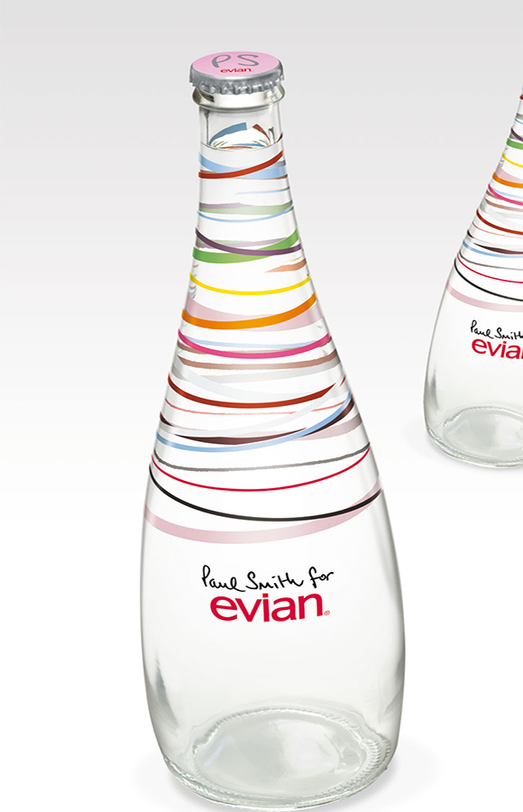 evian x paul smith瓶身