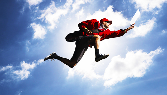 用Uber的模式送快递1小时即可送达