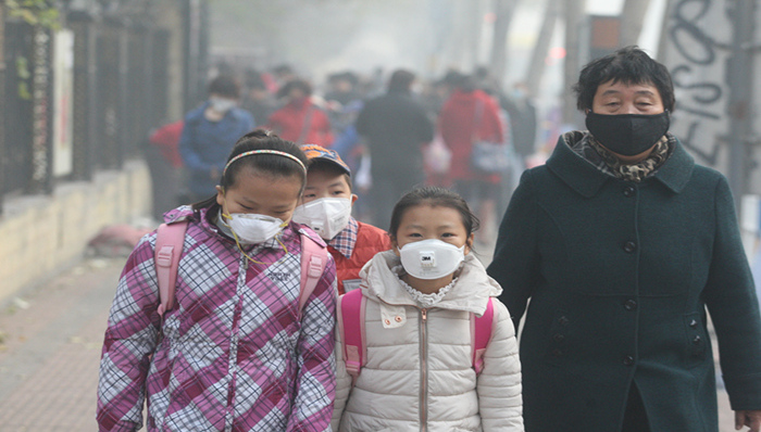 地方新闻,哈尔滨,雾霾,爆表