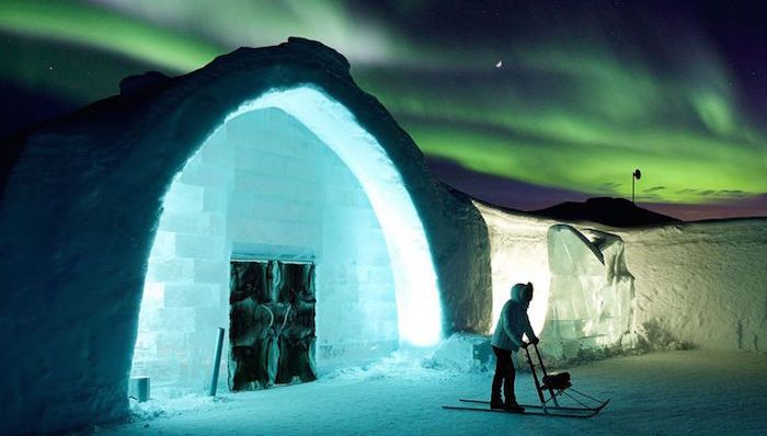 建筑设计,瑞典,冰雪酒店