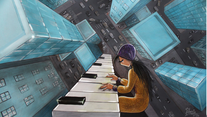 伊斯兰,阿富汗,女性,街头艺术