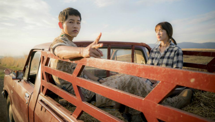 太阳的后裔,宋仲基,韩流,爱奇艺,华策影视