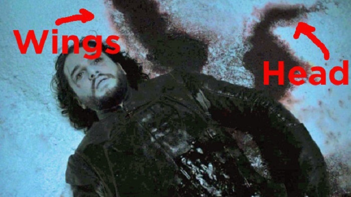 囧雪诺倒下后流的血也许是《权力的游戏》第六季一条大线索