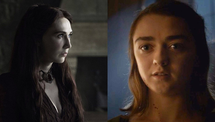 权力的游戏,艾莉亚·史塔克,梅丽珊卓