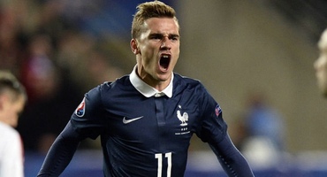 神奇来自皇家社会青训营 法国队中坚安托万•格里兹曼竟是西班牙制造