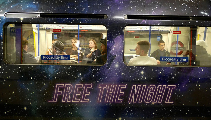 伦敦开通午夜列车