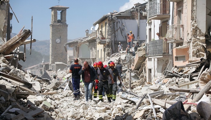 意大利,地震,损失