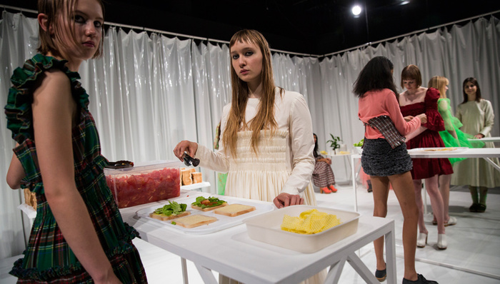 伦敦时装周,秀场