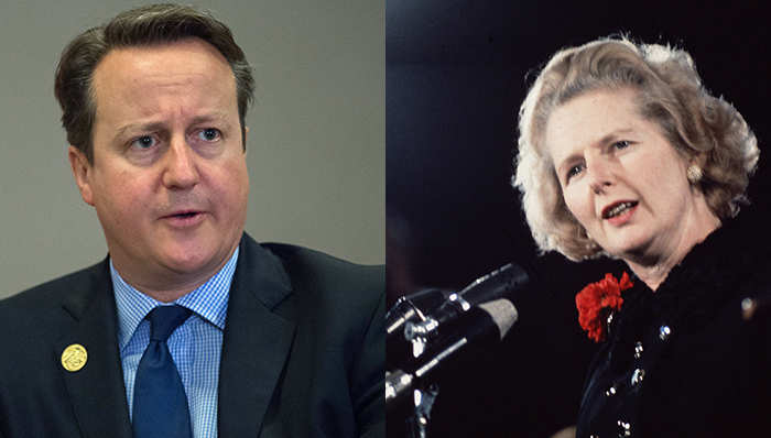 英国历史作家评选一百年来最差首相 撒切尔居首卡梅伦次之