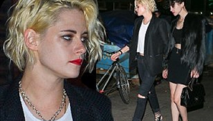 克里斯汀·斯图尔特与新欢圣·文森特纽约外出约会