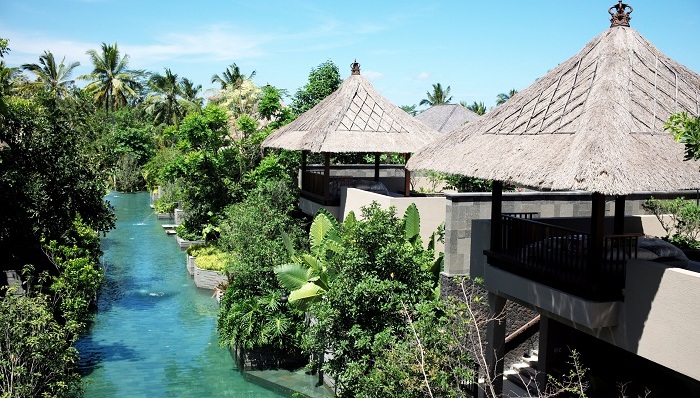 虹溪诺雅海外首间酒店巴厘岛开业,乌布田间的运河别墅群惊艳亮相