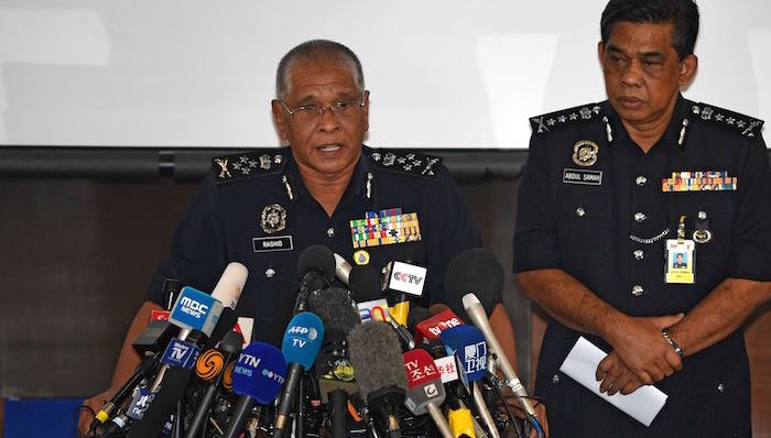 马来西亚警方,金正男