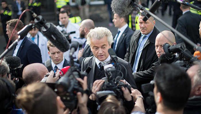 荷兰,大选,右翼,反建制,维尔德斯