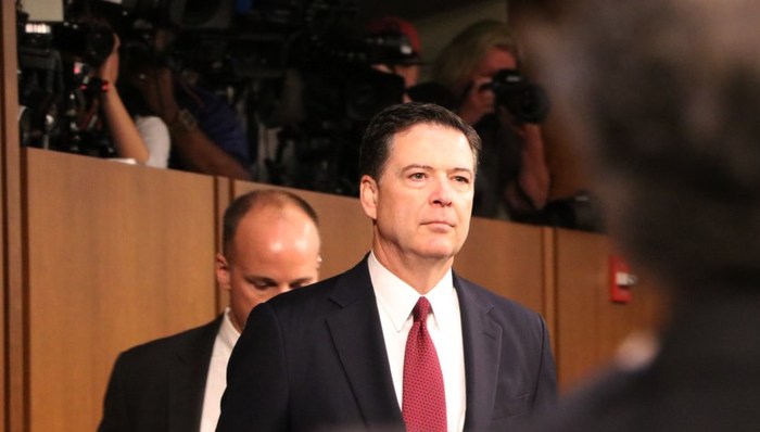 特朗普,科米,联邦调查局,听证会,FBI