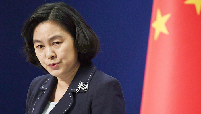 华春莹,外交部,中方,印度时报,大国,国际关系准则,领土,中印,,,例行记者会