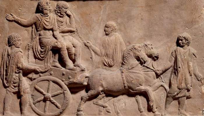 公元前6世纪的庞贝古城和现在的大都市一样拥堵