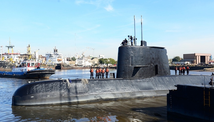 阿根廷,潜艇,失联