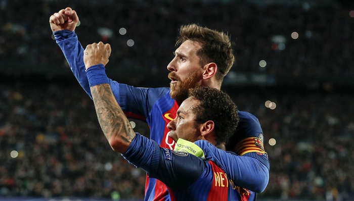 【体育明星日常】梅西深情告白内马尔 众星闪耀体坛劳伦斯