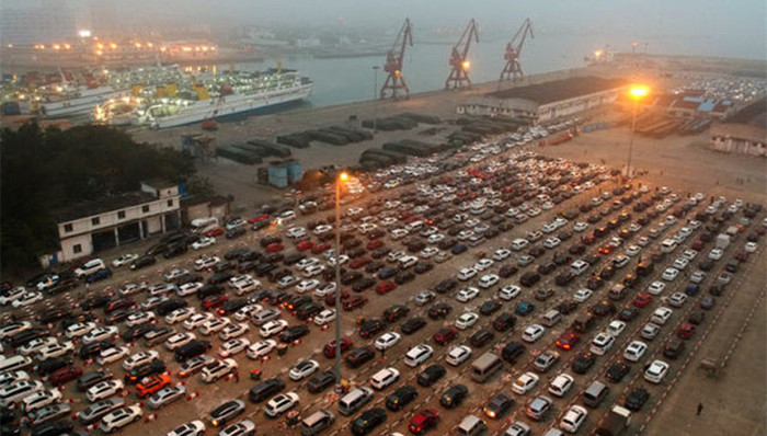 海口,车辆滞留,游客