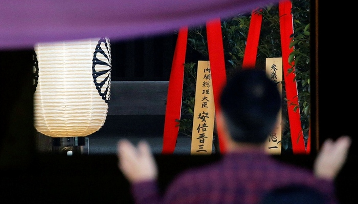安倍晋三,靖国神社,日本