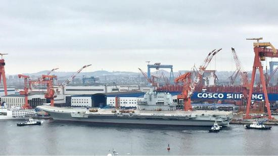 国产航母,系统调试,动态