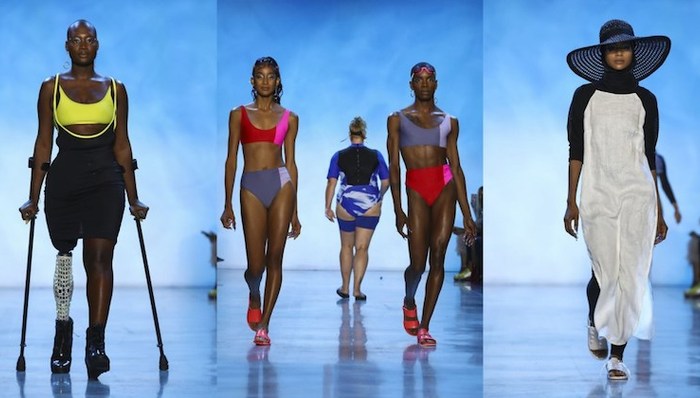 游泳,大码服饰,纽约时装周
