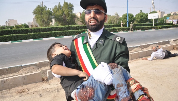 伊朗,阅兵式,袭击,美国,革命卫队,ISIS