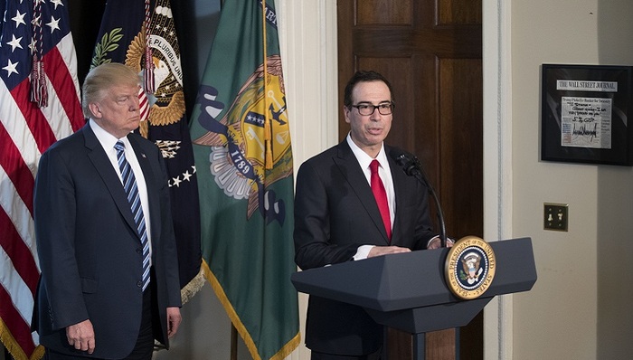 姆努钦,特朗普