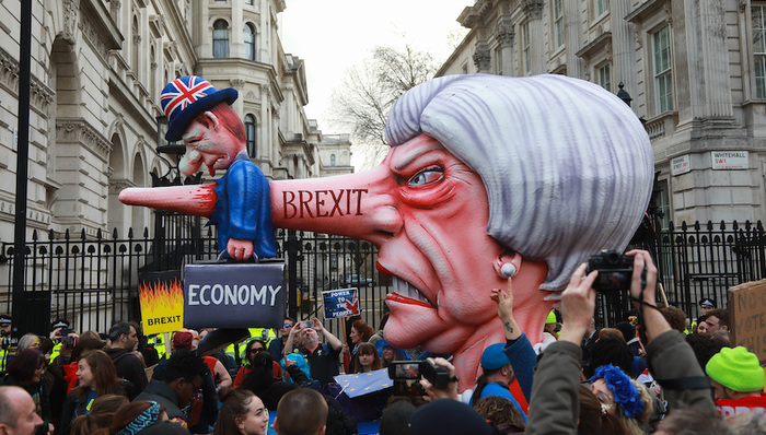 脱欧,二次公投,游行,协议