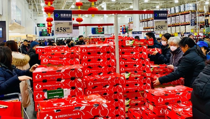 车厘子,草莓,榴莲