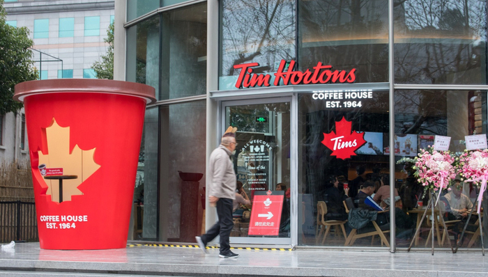Tim Hortons咖啡来中国一年后,获得腾讯亿元级别投资