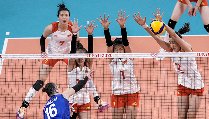 中国军团 | 苦战五局不敌俄罗斯,中国女排小组赛“三连败”