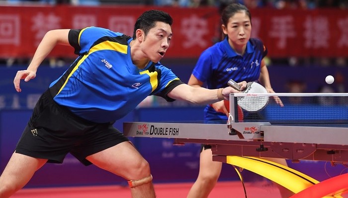 许昕/刘诗雯全运赛场王者归来,黑龙江组合虽败犹荣