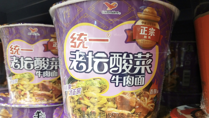 统一,康师傅,白象