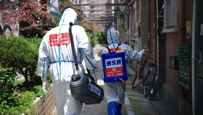 上海,疫情,消殺,藍(lán)天救援隊(duì),消殺