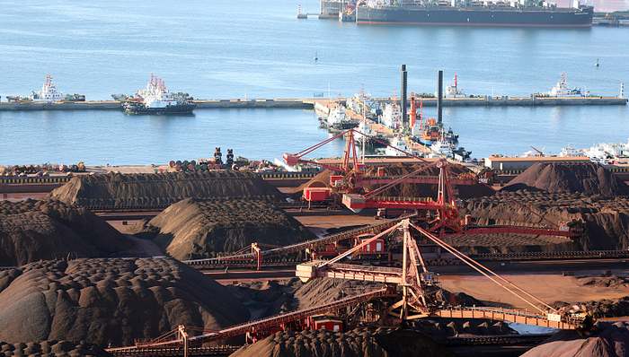 必和必拓,力拓,淡水河谷,鐵礦石