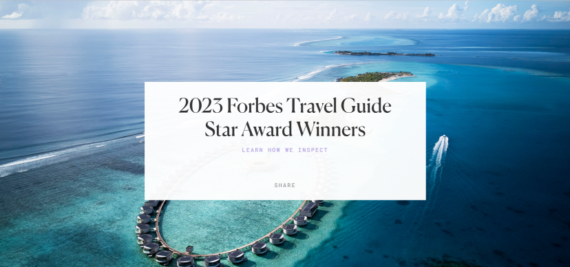 2023《福布斯旅游指南》发布,澳门成全球拥有福布斯五星级酒店数量最多的城市