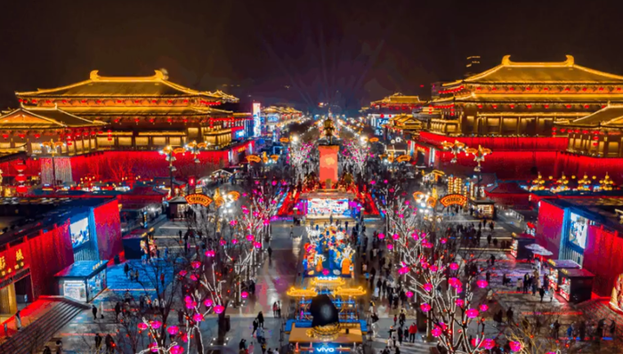 大唐不夜城,文化產(chǎn)業(yè),旅游,西安,