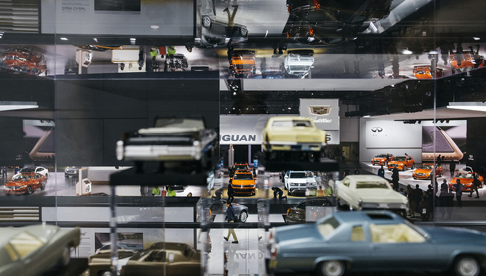 福特,通用,特斯拉,底特律車展