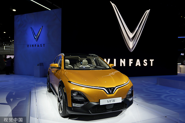 越南造车新势力VinFast上市首日股价飙升255%,市值跃居全球汽车公司第五位