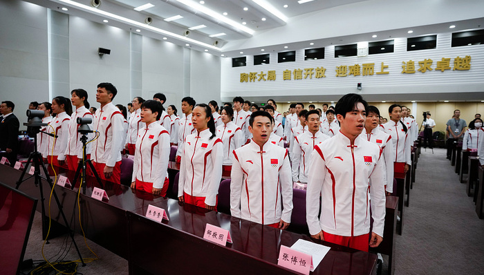 亚运中国体育代表团成立,36名奥运冠军领衔出战