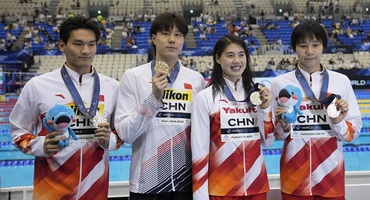 张雨霏、覃海洋领衔28项亚洲第一,中国游泳队期待统治亚运