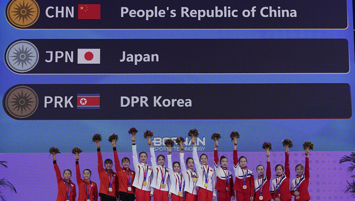 中国女子体操队成功卫冕,实现亚运13连冠壮举