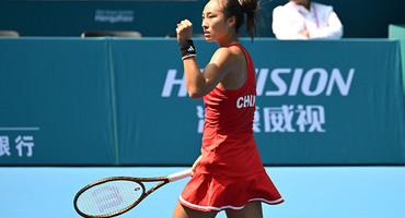 郑钦文击败队友朱琳锁定奥运资格,中国队实现网球女单亚运五连冠