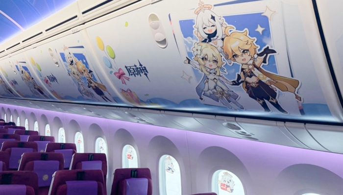 吉祥航空与米哈游联合发布《原神》主题彩绘,川航拓展“熊猫之路”举办冬航季推介会 | 航空旅讯